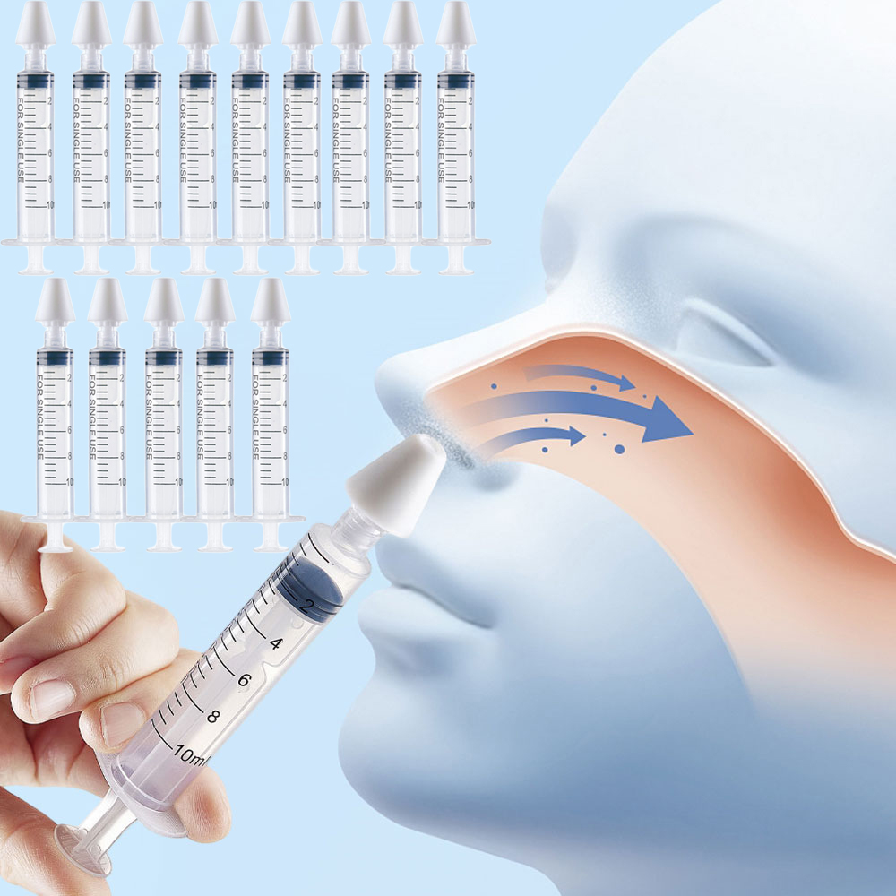 Release Spray Silicone - 針管型シリコン製ベビー鼻吸い器、スプレーチップ付き、携帯用クイックリンスベビー鼻洗浄器、乳幼児用鼻吸い器