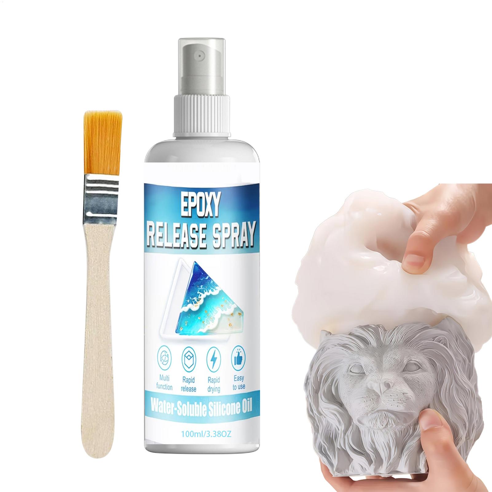Release Spray Silicone - シリコンリリーススプレー エポキシ樹脂リリーススプレー DIY型作り用リリーススプレー 速乾性 ノンスティックリリーススプレー お手入れ簡単