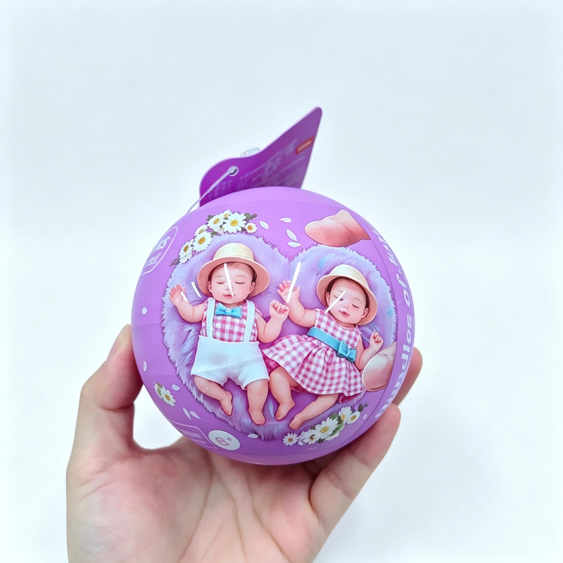 Resin Art Baby - ズール5サプライズ マイミニベイビーシリーズ2 シリコンドール ブラインドボックス サプライズボール ごっこ遊び