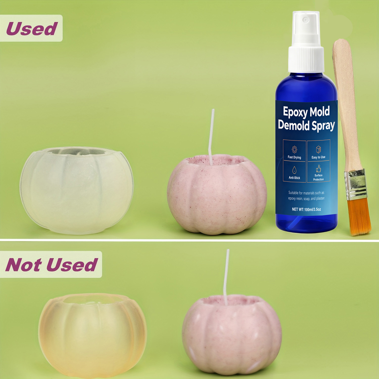 シリコンモールド用リリーススプレー、エポキシ樹脂、キャンドル - Release Spray Silicone のレビューと価格