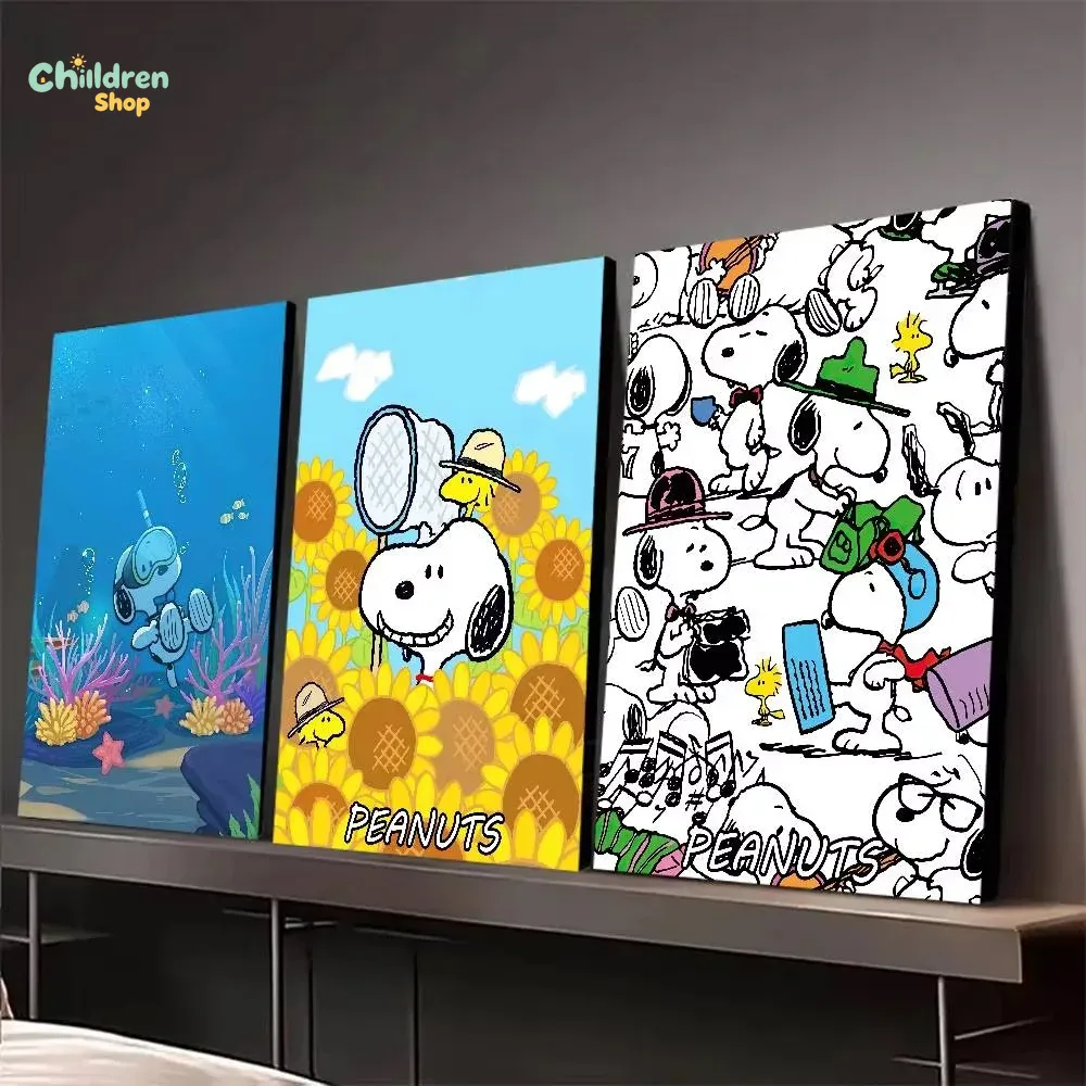 ダイヤモンドペイント スヌーピーのキャラクター、丸型/角型、 - Resin Art Work のレビューと価格
