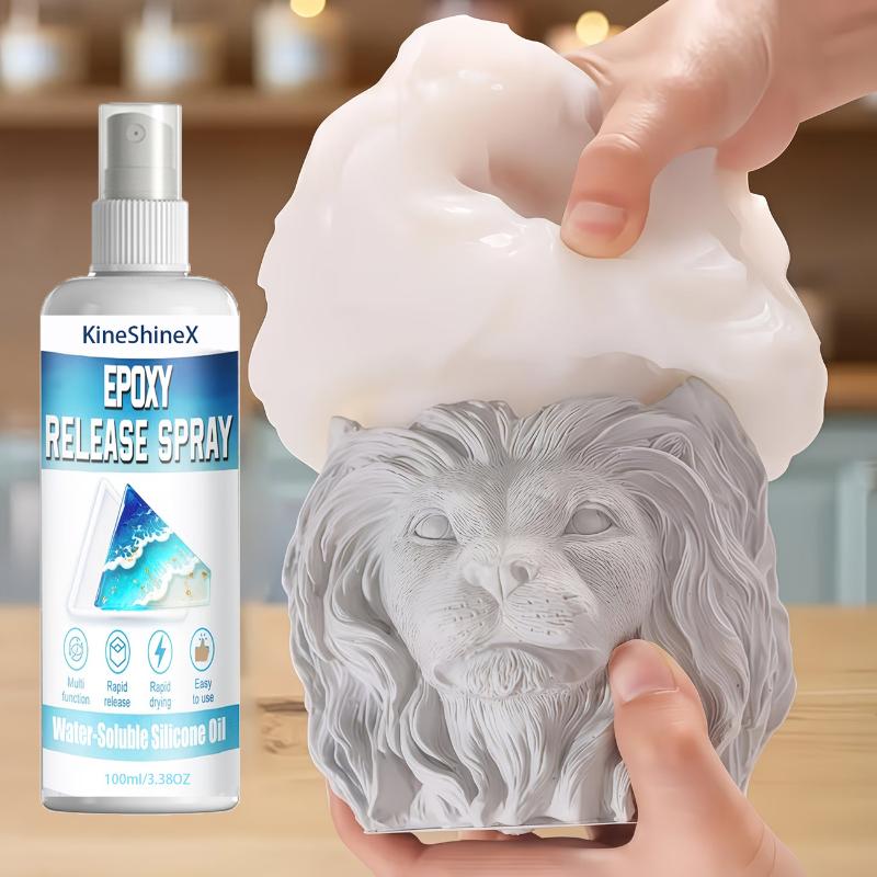 エポキシモールド脱型スプレー 非毒性リリース剤 簡単な樹脂モ - Release Spray Silicone のレビューと価格