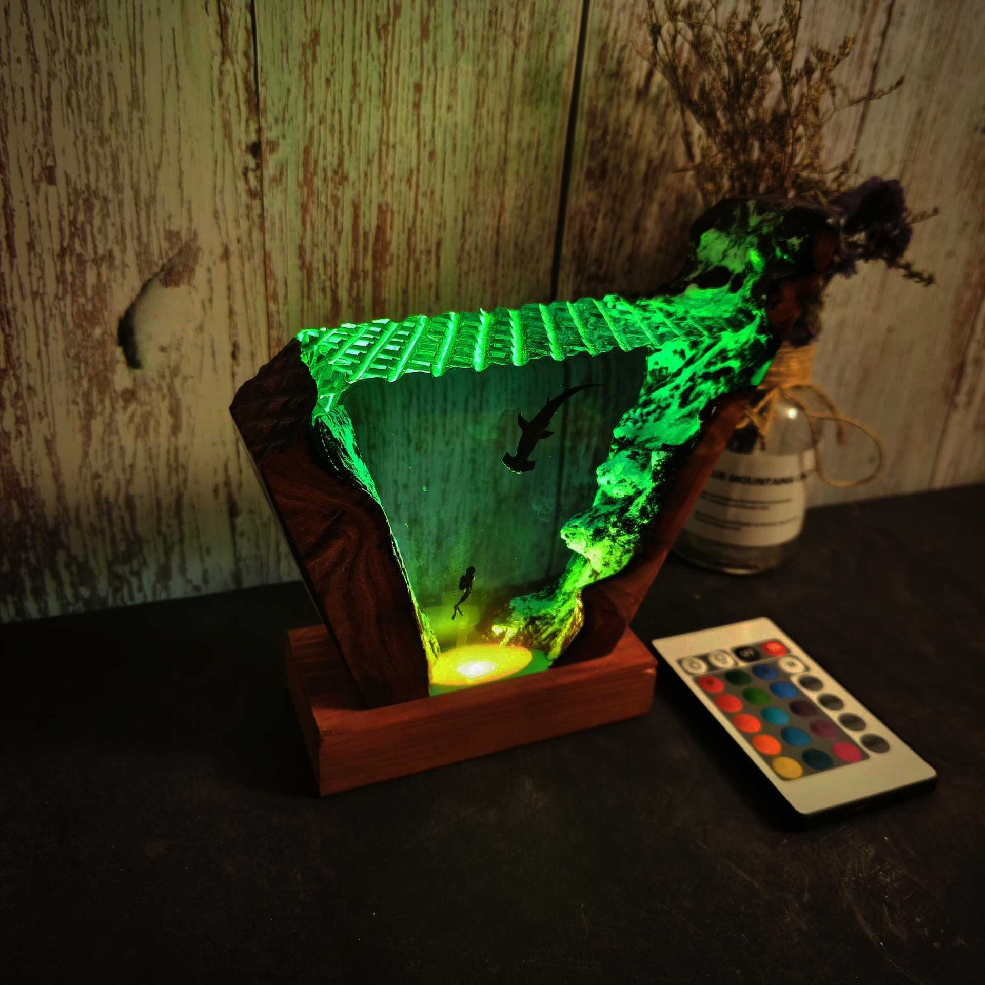 6 * 4インチ オーシャンシリーズ ダイバー ハンマーヘッ - Resin Art Wedding Gift のレビューと価格