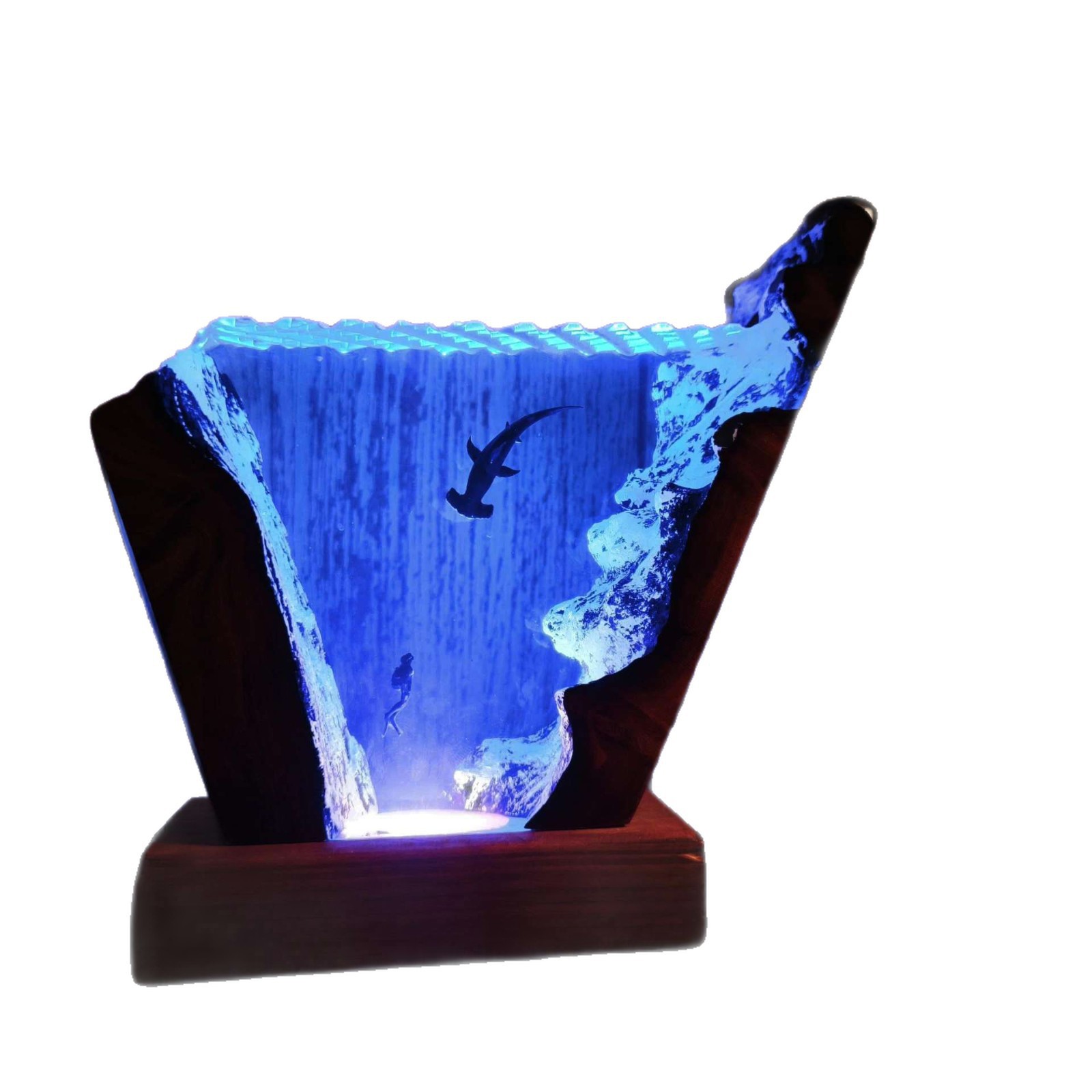 6 * 4インチ オーシャンシリーズ ダイバー ハンマーヘッ - Resin Art Wedding Gift のレビューと価格