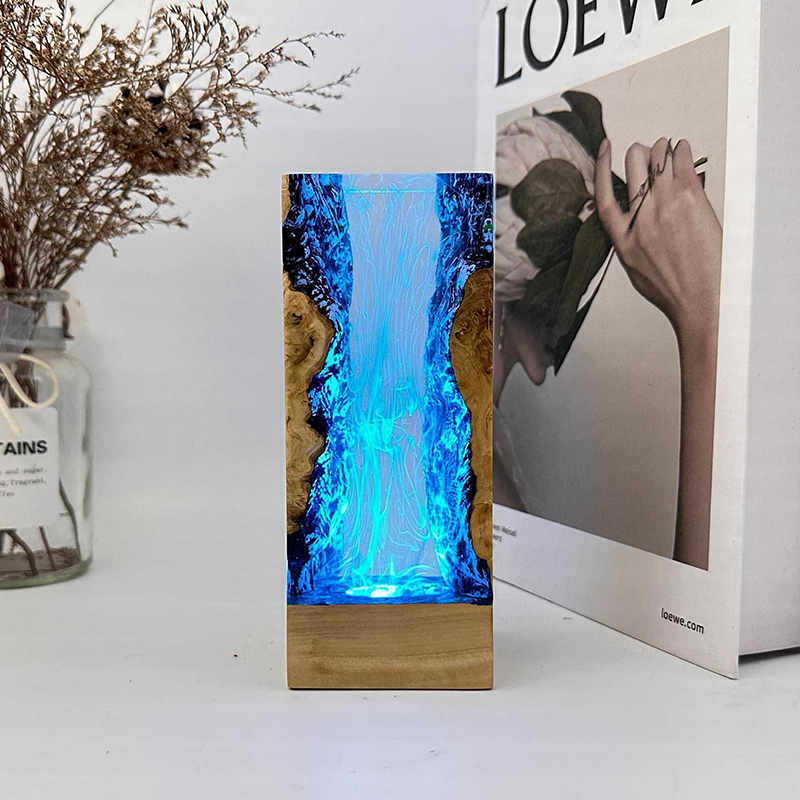 水中洞窟テーマ生物樹脂テーブルライトクリエイティブアート装飾 - Resin Art Baby のレビューと価格