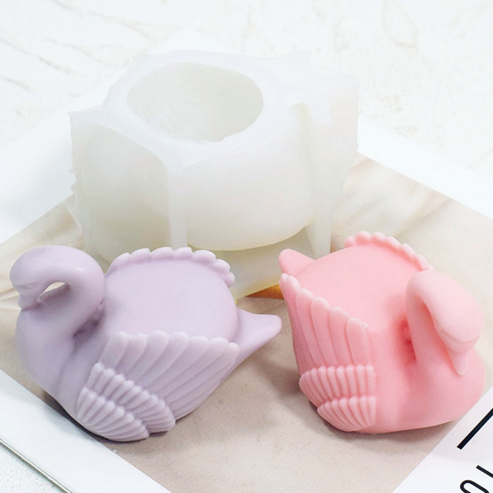 ホワイトスワンシリコンキャンドルモールド,鳥の動物の石鹸,樹 - Resin Art Wedding Gift のレビューと価格