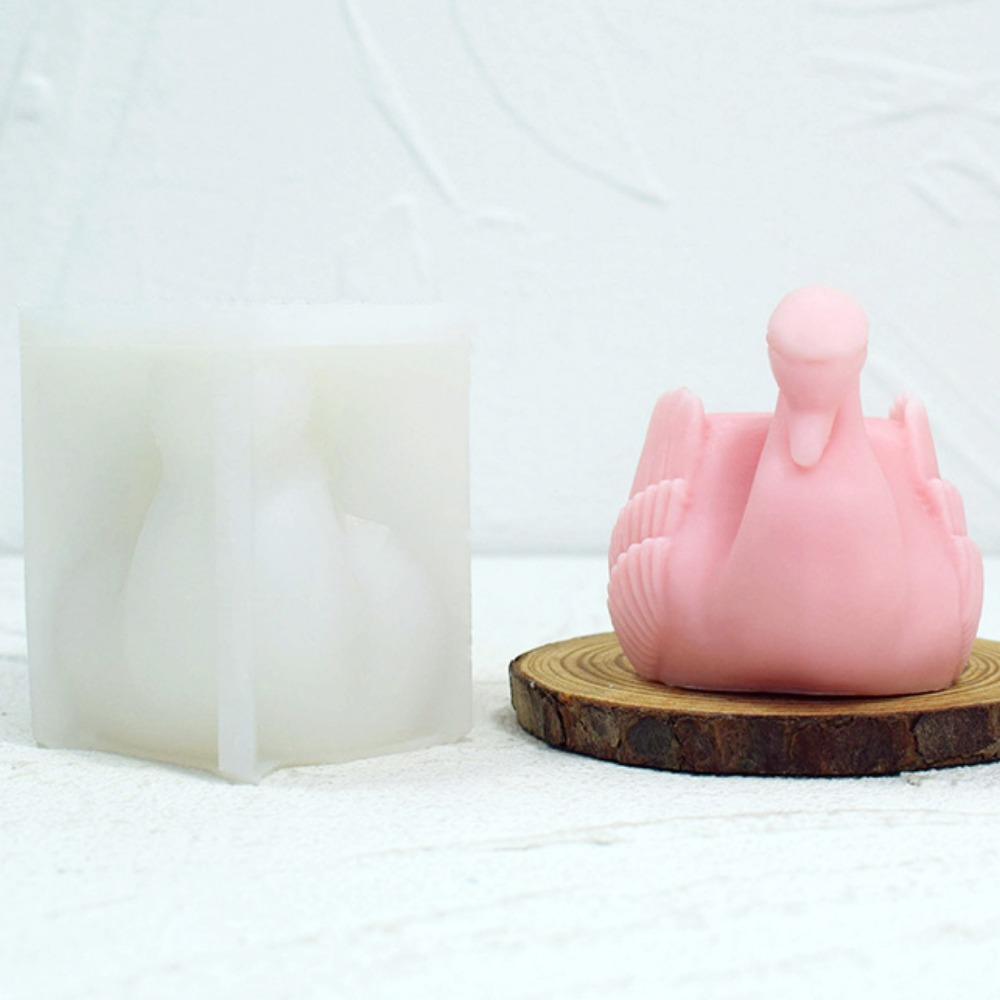 ホワイトスワンシリコンキャンドルモールド,鳥の動物の石鹸,樹 - Resin Art Wedding Gift のレビューと価格