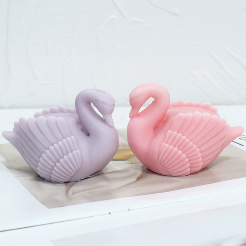 ホワイトスワンシリコンキャンドルモールド,鳥の動物の石鹸,樹 - Resin Art Wedding Gift のレビューと価格
