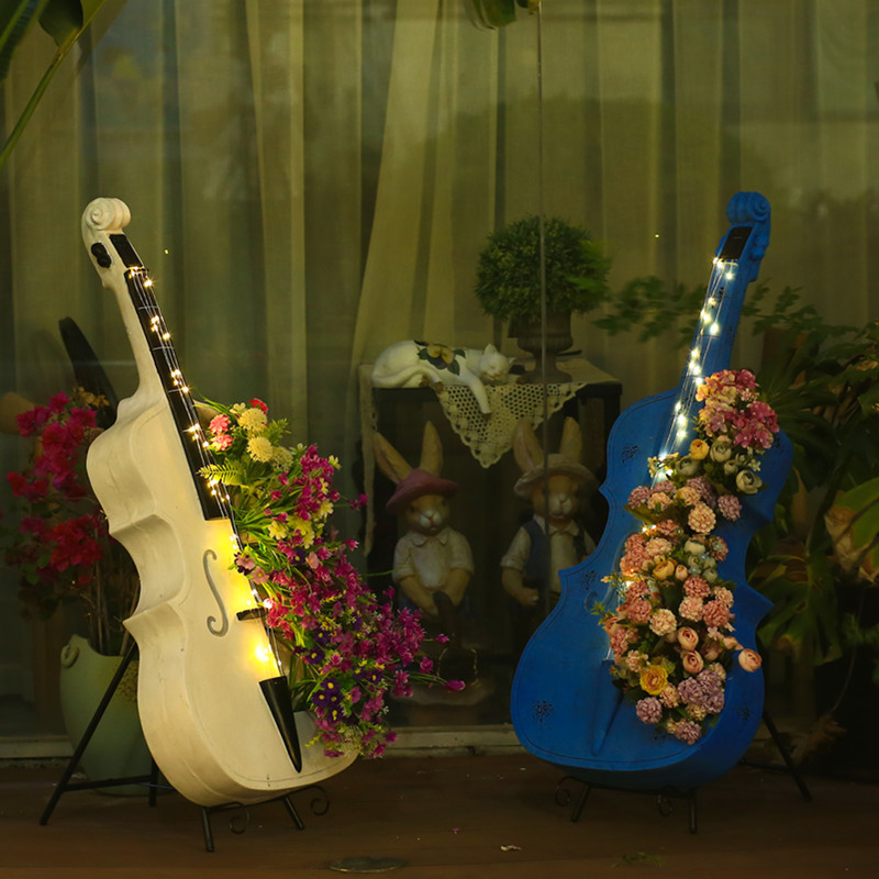 チェロ型の庭園彫刻 大型屋外パティオアート装飾彫刻 結婚式  - Resin Art Wedding Gift のレビューと価格