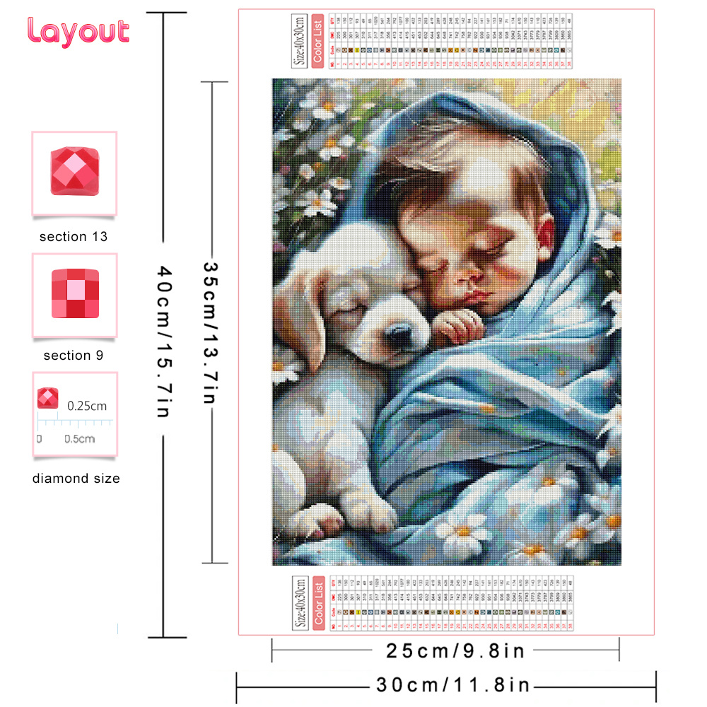 家の装飾のためのDIYダイヤモンド絵画、花瓶、正方形と円形の - Resin Art Baby のレビューと価格