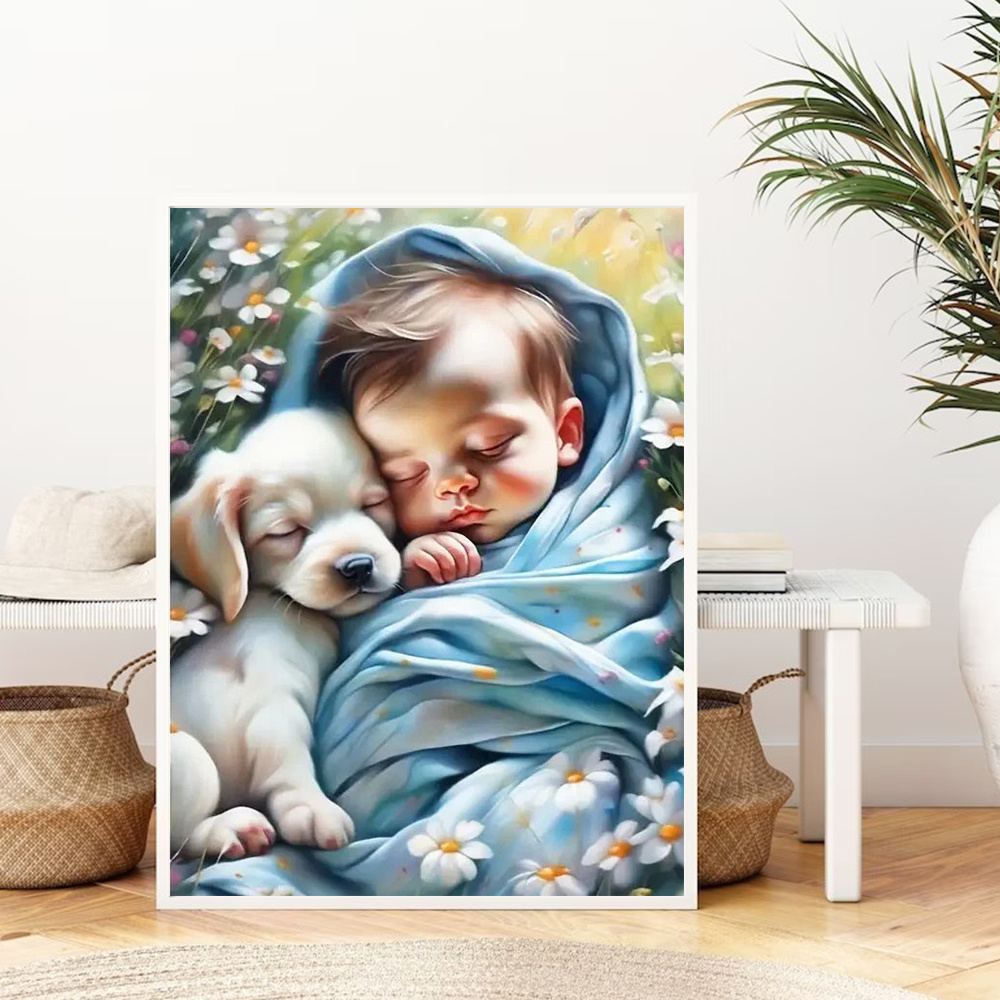 家の装飾のためのDIYダイヤモンド絵画、花瓶、正方形と円形の - Resin Art Baby のレビューと価格