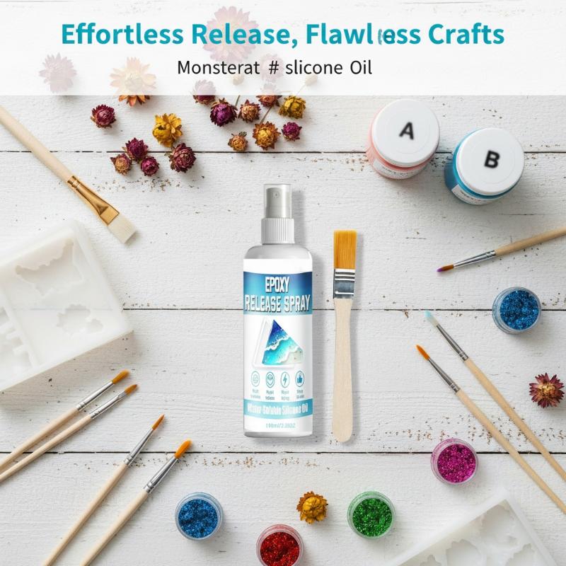 エポキシモールド脱型スプレー非毒性リリース剤、簡単な樹脂モー - Release Spray Silicone のレビューと価格