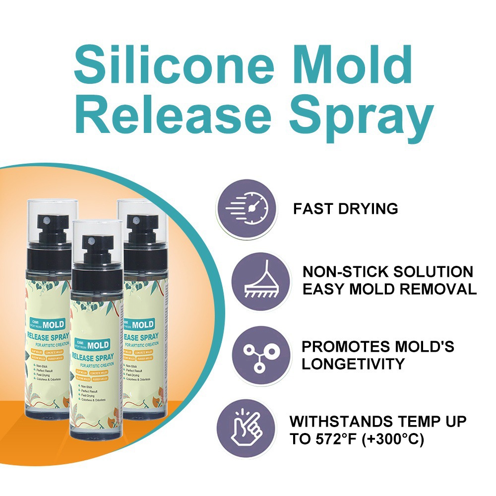4オンスシリコンリリーススプレー 強力な型抜き力 速乾性 D - Release Spray Silicone のレビューと価格