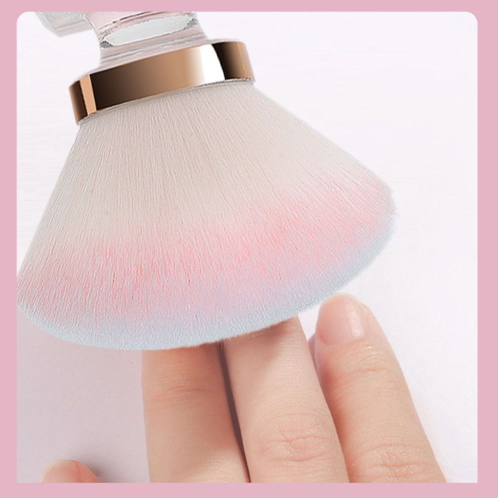携帯用バラ型パウダーブラッシャーブラシ化粧品ツール防塵ネイル - Resin Art Rose のレビューと価格