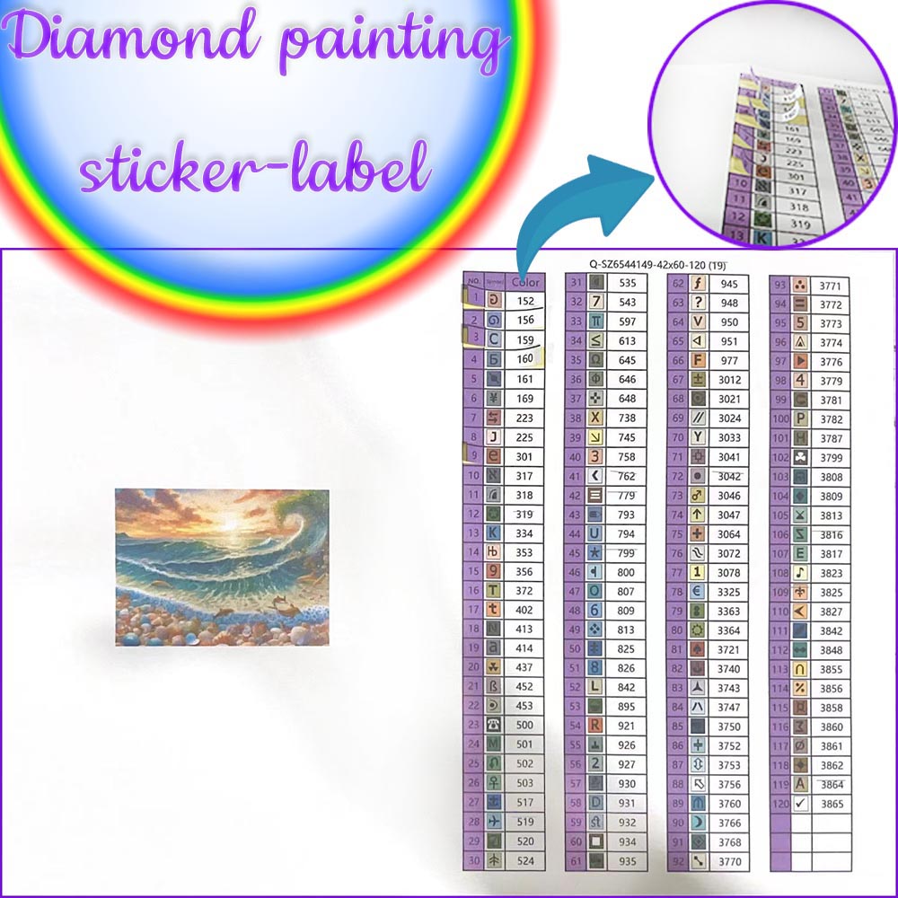 5D DIY 120色レジンダイヤモンドペインティング、ステ - Resin Art Wallpaper のレビューと価格
