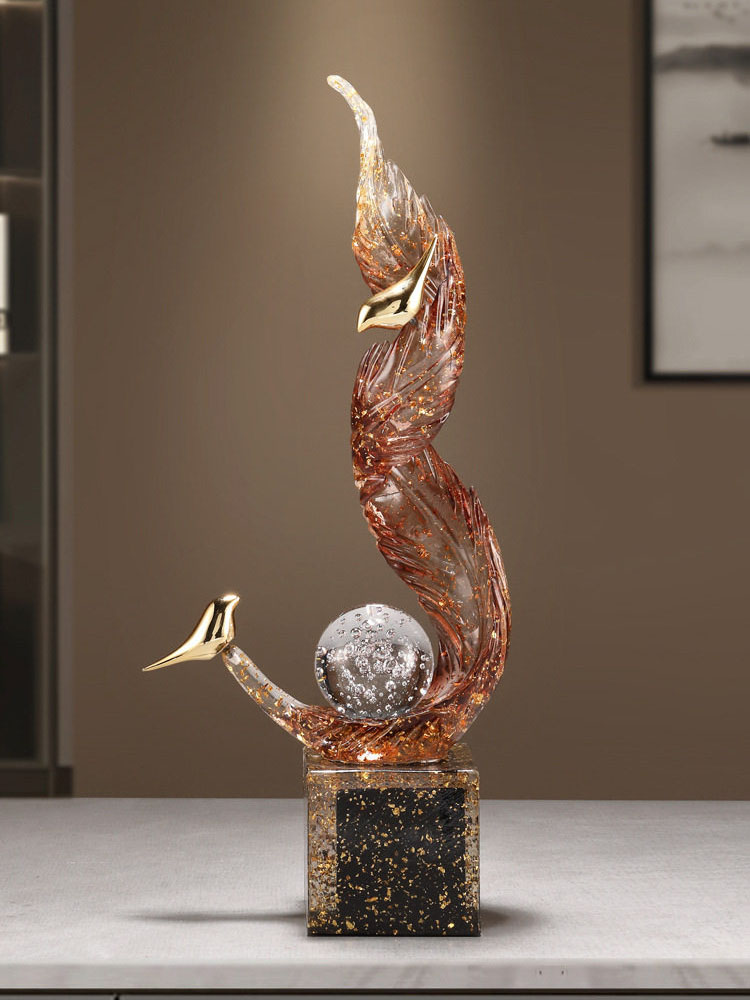 ホームデコレーション 高級リビングルーム ラッキー大型73c - Resin Art Wedding Gift のレビューと価格