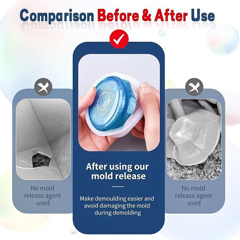 エポキシ樹脂用離型剤スプレー。滑らかで簡単に型から取り外せる - Release Spray Silicone のレビューと価格